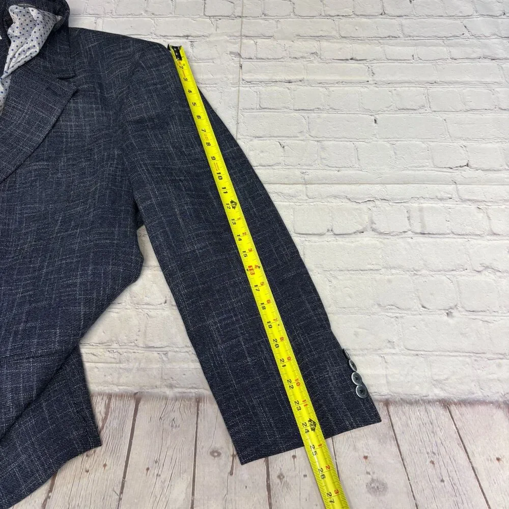 Oak Hill Men Blazer Jacket Size XXL 2XL 50R / 52R Polyester Blend C085 -26